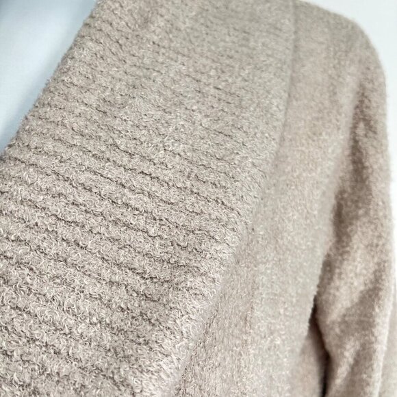 Barefoot Dreams CozyChic Lite Knit Circle Cardigan Oatmeal S - Picture 2 of 7